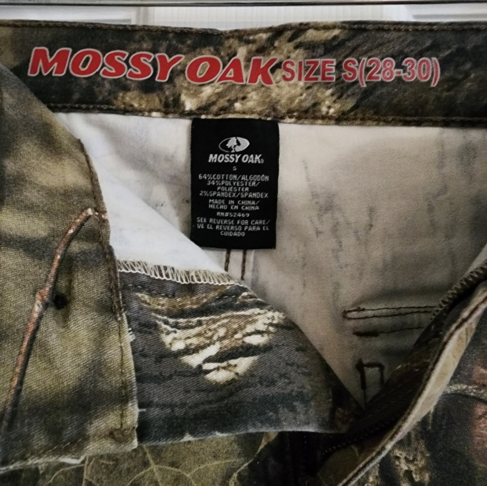 Men's Small Mossy Oak Hunting Pants